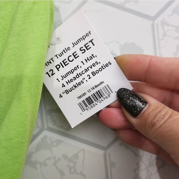 Nwt Teenage Mutant Ninja Turtle 12 pieces Deluxe Halloween Costume - Picture 9 of 13